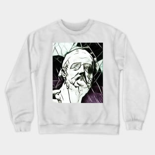 Polybius Black and White Portrait | Polybius Artwork 3 Crewneck Sweatshirt